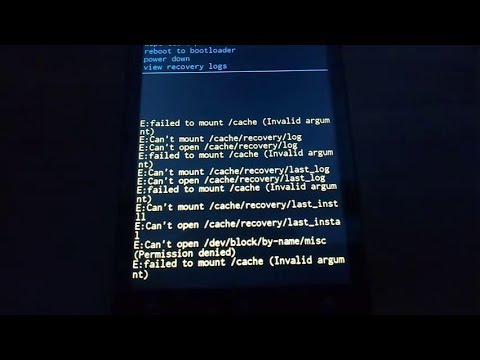 Tutorial atasi masalah Failed To Mount System (Invalid Argument) pada Motorola RAZR XT910 via TWRP