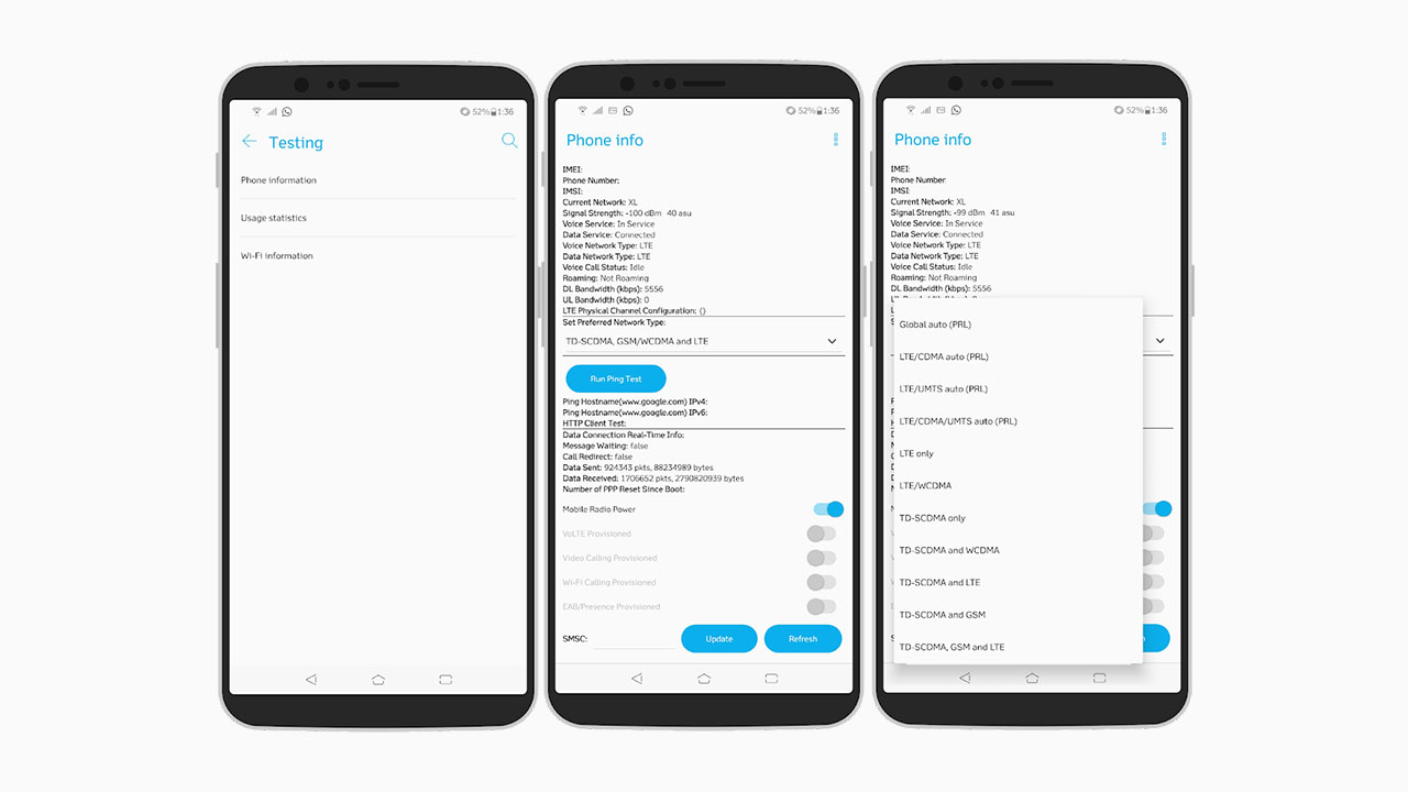 [GENERAL] Pengaturan Motorola ME525 network 3g/4g only