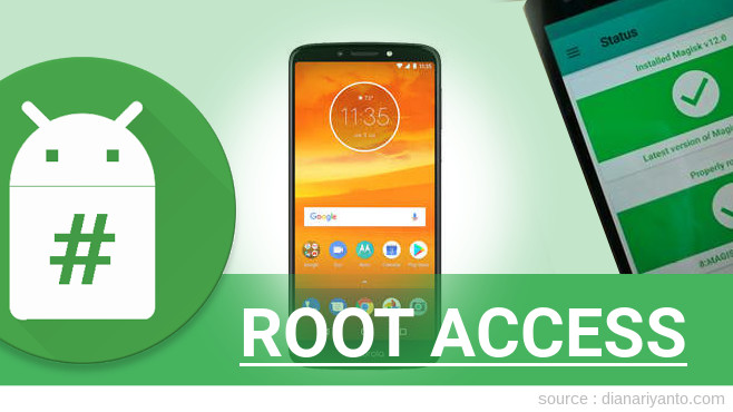 Rooting Motorola Moto E5 Plus Tanpa Komputer