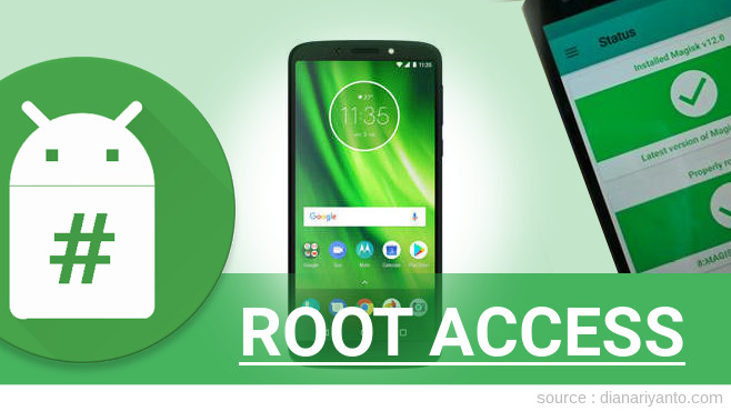 UPDATE : Cara Root Motorola Moto G6 Play Tanpa Komputer