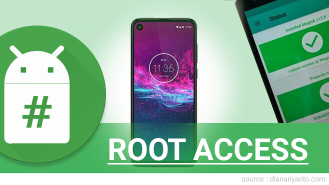 Rooting Motorola one action Anti Gagal