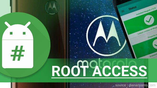 Rooting Motorola One Vision Tanpa PC