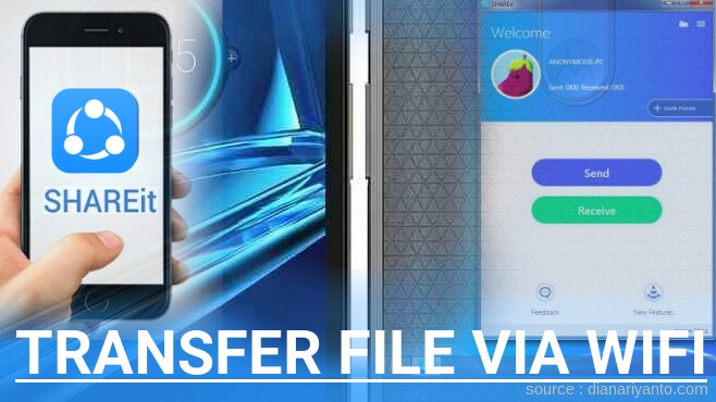 Transfer File via Wifi di Motorola Droid Maxx 2 Menggunakan ShareIt Versi Baru