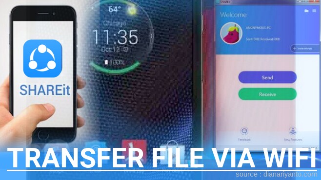 Mudahnya Transfer File via Wifi di Motorola Droid Turbo Menggunakan ShareIt Terbaru