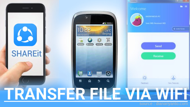 Tutorial Transfer File via Wifi di Motorola Fire XT530 Menggunakan ShareIt Terbaru