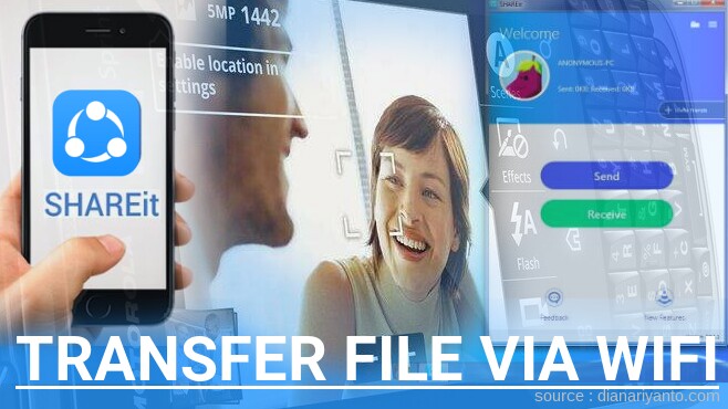 Tips Transfer File via Wifi di Motorola MB612 XPRT Menggunakan ShareIt Terbaru
