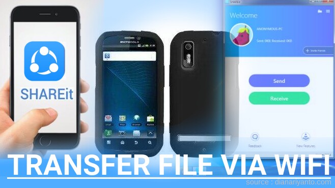 Mengenal Transfer File via Wifi di Motorola MB855 PHOTON 4G Menggunakan ShareIt Versi Baru
