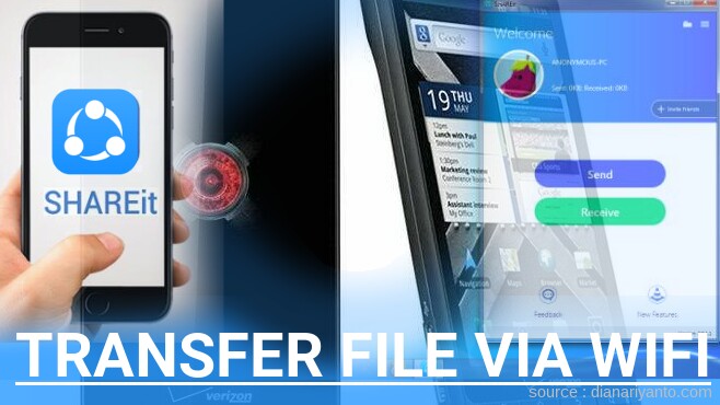 Mudahnya Transfer File via Wifi di Motorola MB870 DROID X2 Menggunakan ShareIt Versi Baru