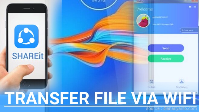 Tutorial Transfer File via Wifi di Motorola Moto E6 Plus Menggunakan ShareIt Terbaru