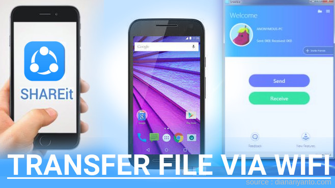 Mudahnya Transfer File via Wifi di Motorola Moto G 3rd Gen 16GB Menggunakan ShareIt Terbaru