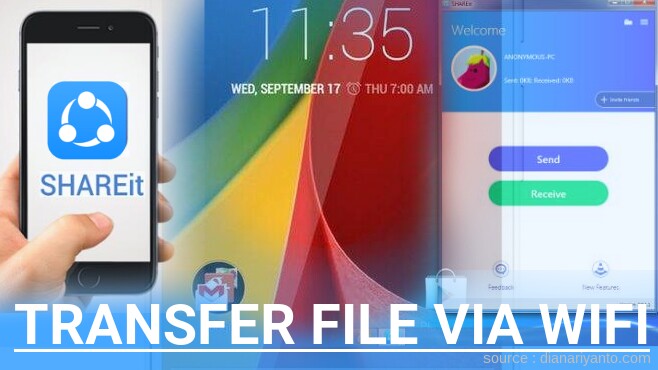Cara Mudah Transfer File via Wifi di Motorola Moto G Dual (2nd Gen) Menggunakan ShareIt Versi Baru