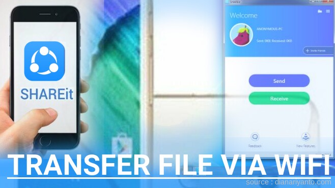 Cara Mudah Transfer File via Wifi di Motorola Moto X Force Menggunakan ShareIt Versi Baru