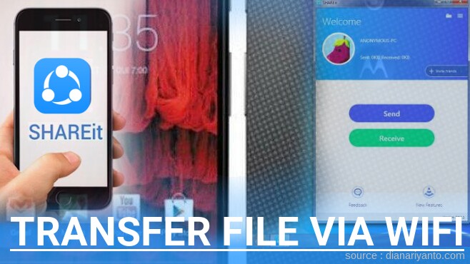 Transfer File via Wifi di Motorola Moto X XT1058 Menggunakan ShareIt Versi Baru