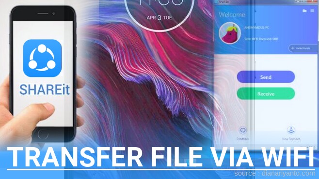 Mengenal Transfer File via Wifi di Motorola Moto X5 Menggunakan ShareIt Versi Baru