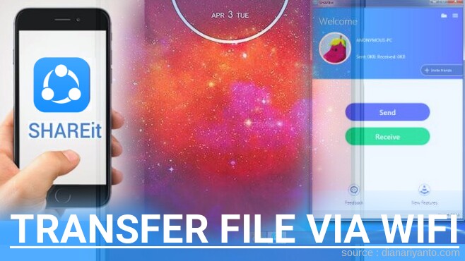 Tutorial Transfer File via Wifi di Motorola Moto Z3 Menggunakan ShareIt Versi Baru
