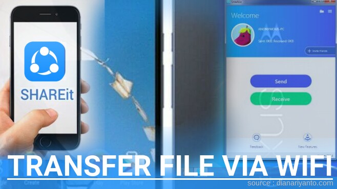 Transfer File via Wifi di Motorola Nexus 6 Menggunakan ShareIt Terbaru