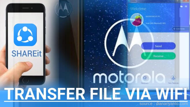 Mengenal Transfer File via Wifi di Motorola One Vision Menggunakan ShareIt Versi Baru