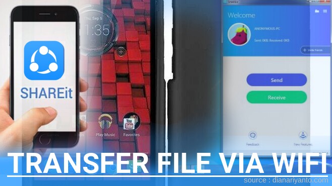 Tips Transfer File via Wifi di Motorola XT1080M DROID MAXX Menggunakan ShareIt Versi Baru