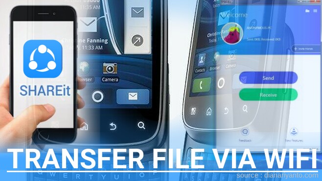 Cara Mudah Transfer File via Wifi di Motorola XT300 SPICE Menggunakan ShareIt Terbaru