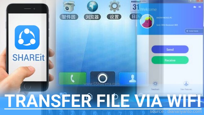 Transfer File via Wifi di Motorola XT311 Fire Menggunakan ShareIt Terbaru
