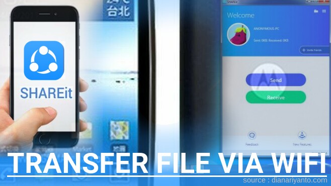 Cara Mudah Transfer File via Wifi di Motorola XT532 Menggunakan ShareIt Versi Baru