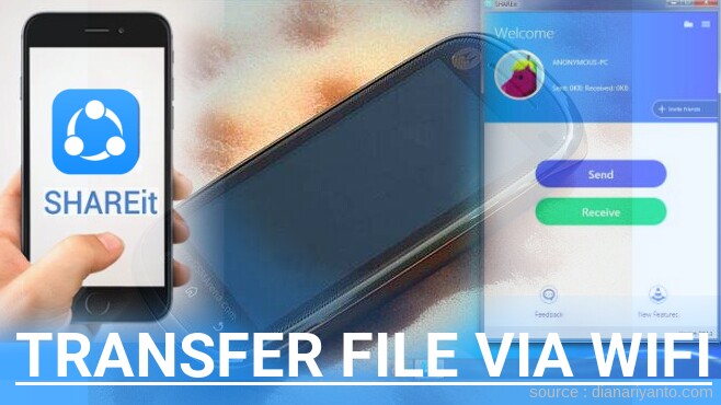 Mengenal Transfer File via Wifi di Motorola XT800 Glam (Milestone) Menggunakan ShareIt Terbaru