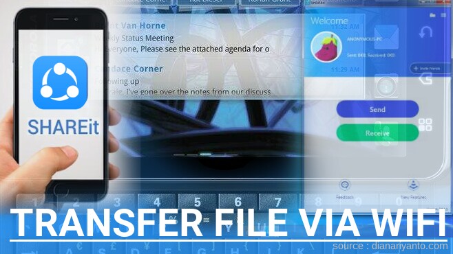 Transfer File via Wifi di Motorola XT860 MILESTONE 3 Menggunakan ShareIt Terbaru