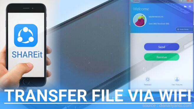 Kirim dan Transfer File via Wifi di Motorola XT890 RAZR i Menggunakan ShareIt Terbaru