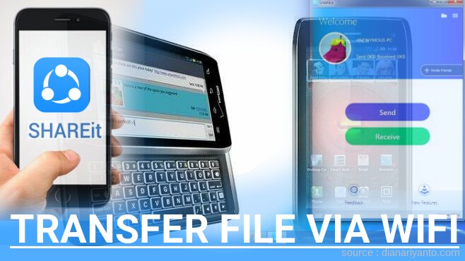 Tips Transfer File via Wifi di Motorola XT894 DROID 4 Menggunakan ShareIt Versi Baru