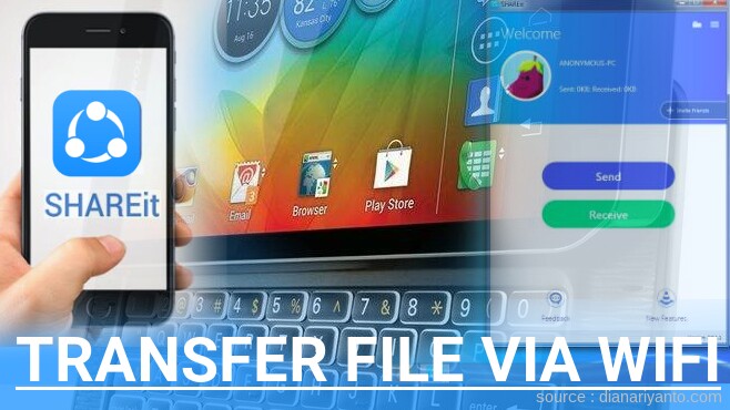 Cara Transfer File via Wifi di Motorola XT897 PHOTON Q 4G LTE Menggunakan ShareIt Versi Baru