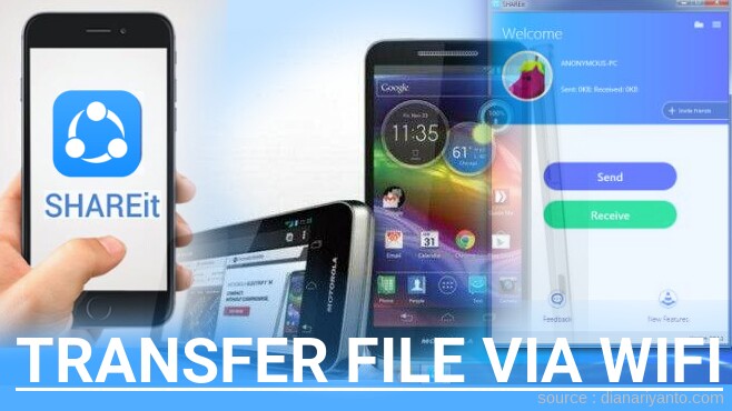 Cara Mudah Transfer File via Wifi di Motorola XT905 ELECTRIFY M Menggunakan ShareIt Terbaru
