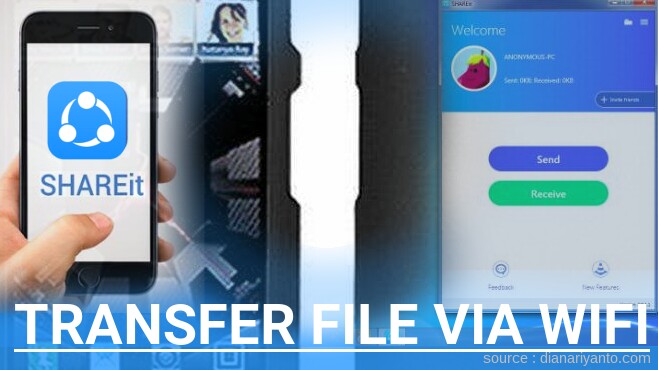 Tutorial Transfer File via Wifi di Motorola XT913 / XT916 DROID RAZR MAXX Menggunakan ShareIt Terbaru