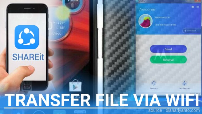 Cara Transfer File via Wifi di Motorola XT926 DROID RAZR MAXX HD Menggunakan ShareIt Versi Baru