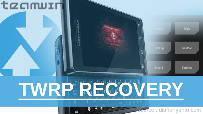 Install TWRP Motorola A955 DROID 2 Temp
