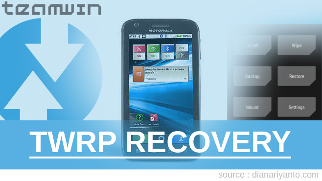 TWRP Motorola Atrix 4G Tanpa Unlock Bootloader