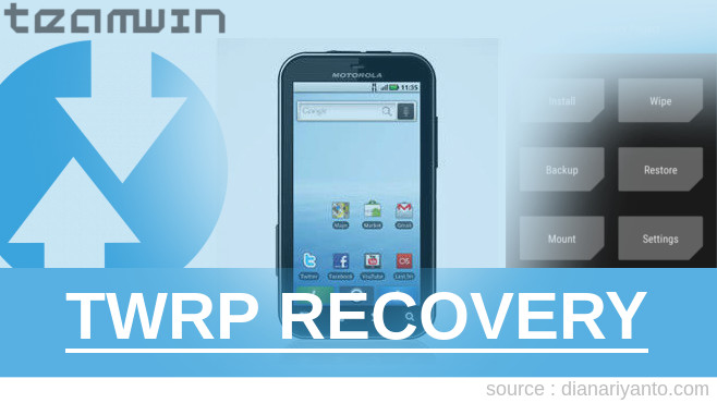 Download TWRP Motorola Defy MB525 Anti Gagal