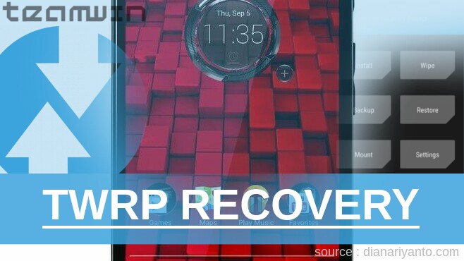 Cara Install TWRP Motorola Droid Phablet Tanpa Unlock Bootloader