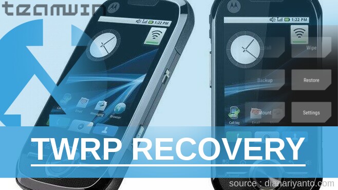 Install TWRP Motorola i1 Tested