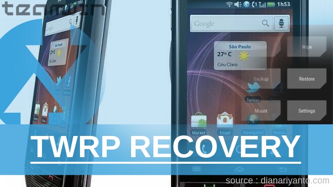 TWRP Motorola i867 Beta