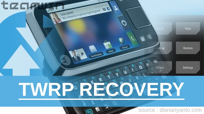 TWRP Recovery Motorola MB508 Flipside Anti Gagal