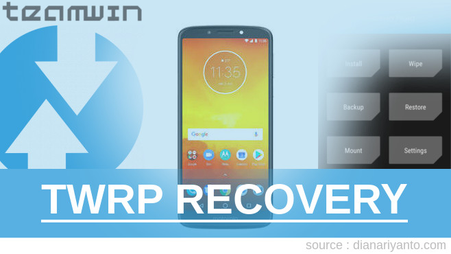 TWRP Recovery Motorola Moto E5 Tested