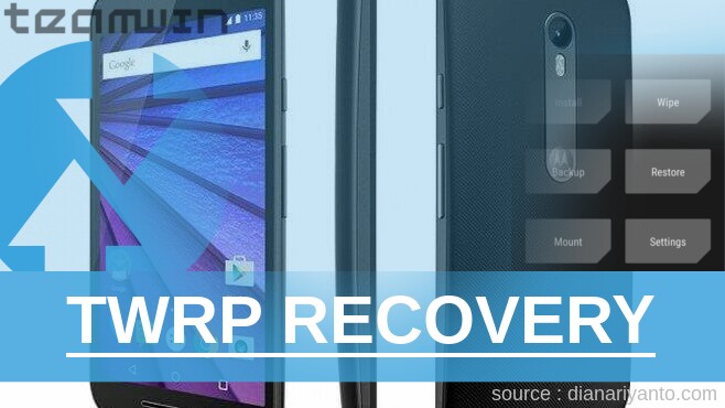 TWRP Motorola Moto G (3rd Gen) Tanpa PC