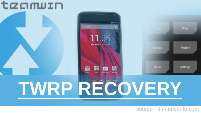 Install TWRP Motorola Moto X 16GB Tanpa PC
