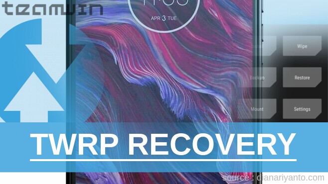 TWRP Motorola Moto X5 Tanpa PC