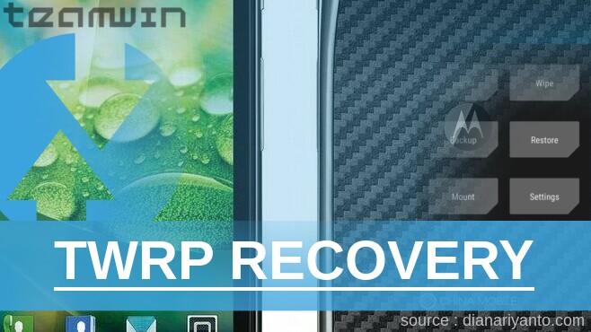 Install TWRP Motorola MT917 Paling Simpel