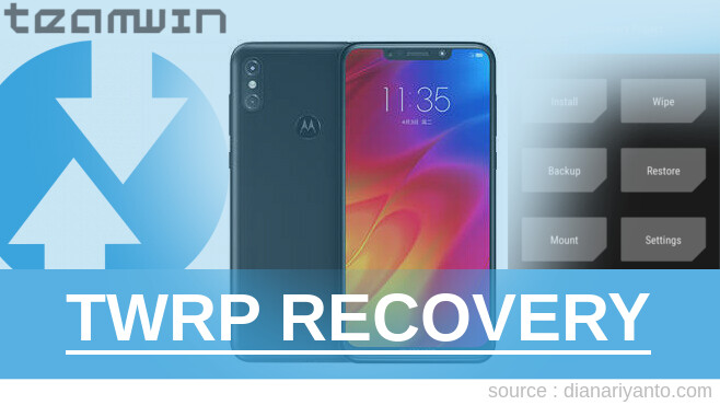 Install TWRP Motorola p30 note Tanpa PC
