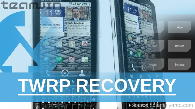 Cara Install TWRP Motorola PRO Beta