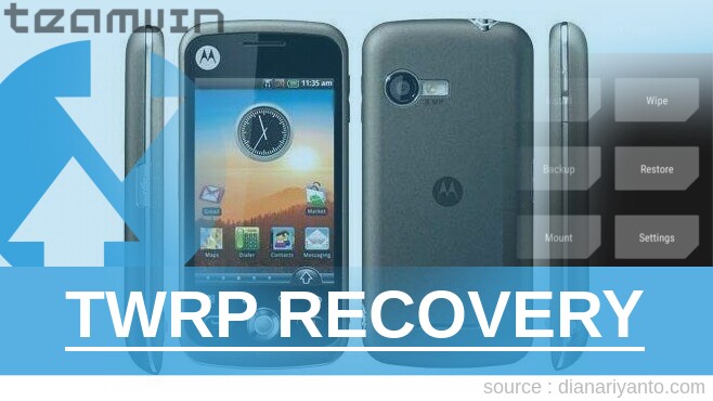 TWRP Motorola XT502 QUENCH XT3 Beta