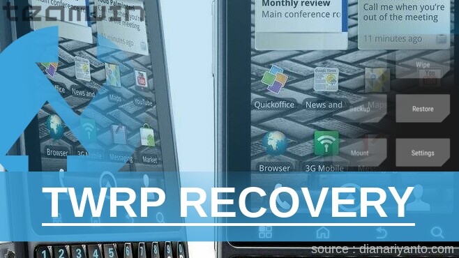 TWRP Recovery Motorola XT610 DROID PRO Beta