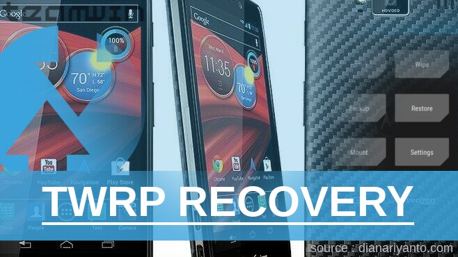 Install TWRP Motorola XT889 RAZR V Tanpa Komputer